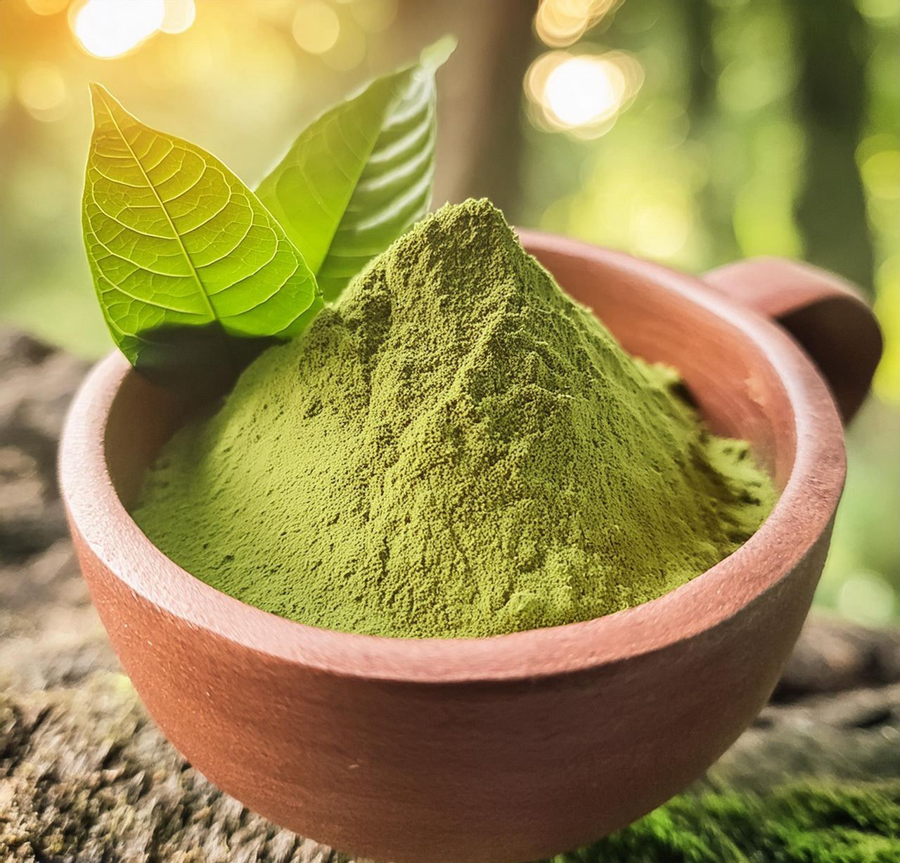 Yellow Kratompowder